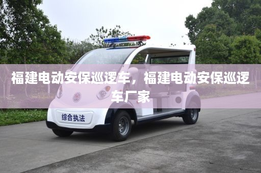 福建电动安保巡逻车，福建电动安保巡逻车厂家